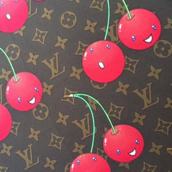 LOUIS VUITTON x MURAKAMI Monogram Cherries (Cerises) Umbrella - Picture 12 of 12